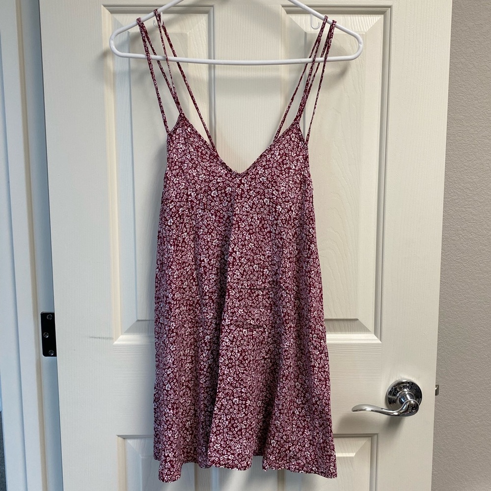 • AE • Strappy Floral Shift Dress